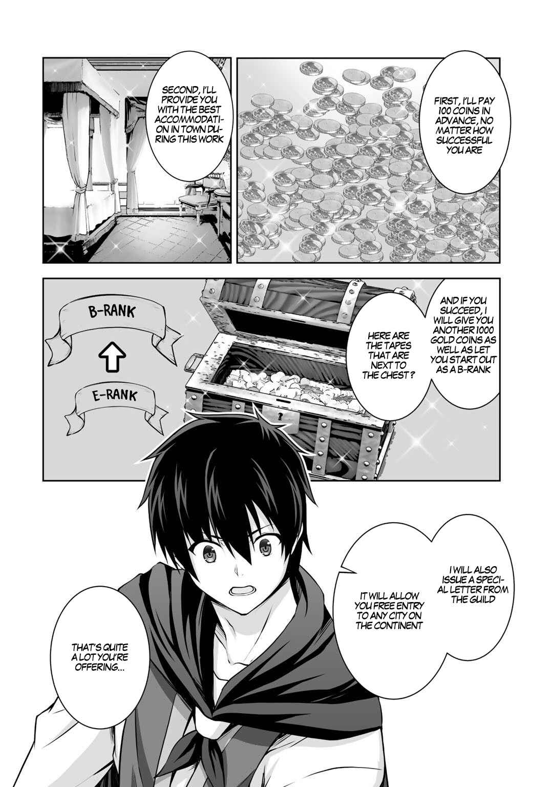 Page 29 Chapter 4 Kami no Techigai de Shindara Zumi de Isekai ni Hourikomare Mashita