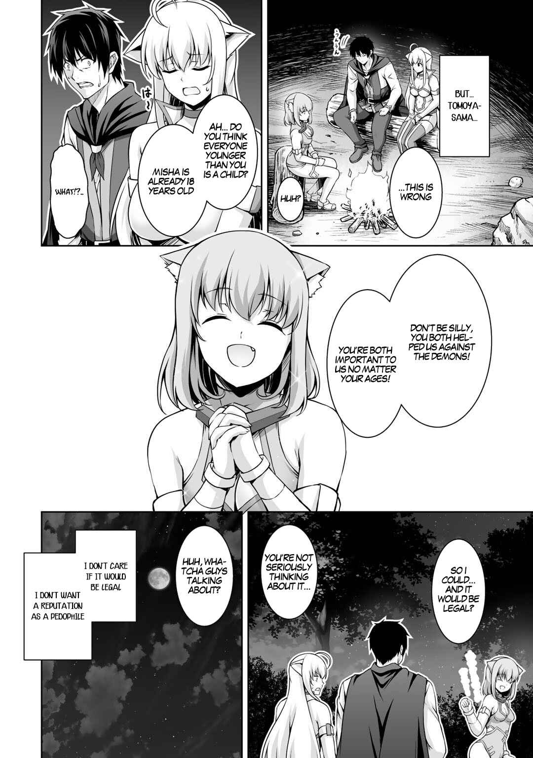 Page 3 Chapter 4 Kami no Techigai de Shindara Zumi de Isekai ni Hourikomare Mashita