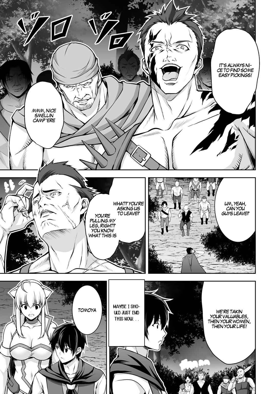 Page 8 Chapter 4 Kami no Techigai de Shindara Zumi de Isekai ni Hourikomare Mashita
