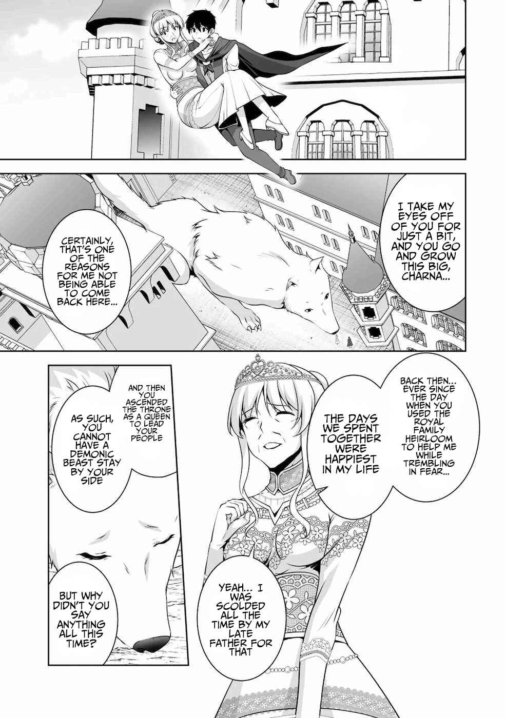 Page 26 Chapter 9 Kami no Techigai de Shindara Zumi de Isekai ni Hourikomare Mashita