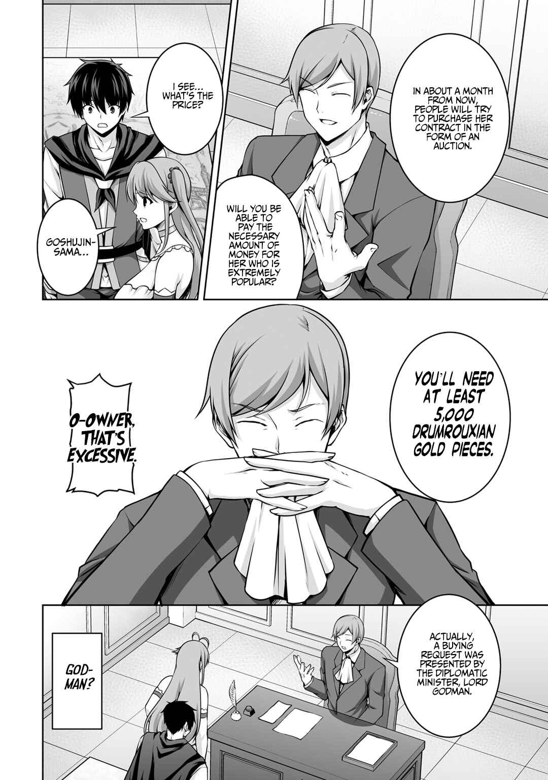 Page 25 Chapter 5 Kami no Techigai de Shindara Zumi de Isekai ni Hourikomare Mashita
