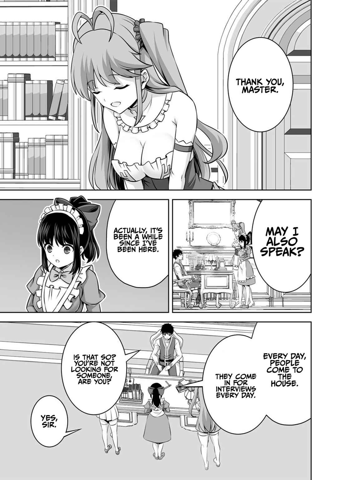 Page 25 Chapter 30 Kami no Techigai de Shindara Zumi de Isekai ni Hourikomare Mashita