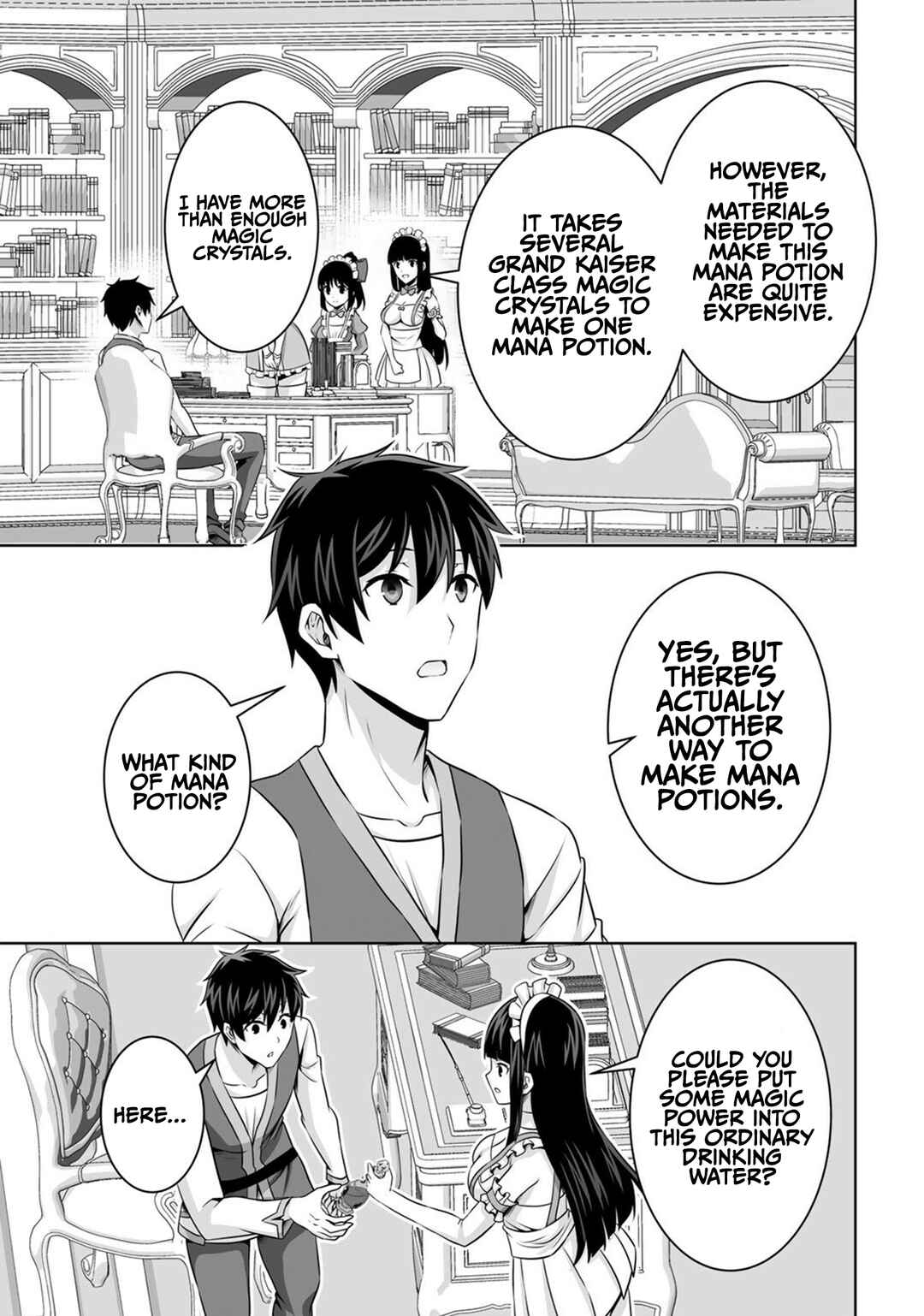 Page 31 Chapter 30 Kami no Techigai de Shindara Zumi de Isekai ni Hourikomare Mashita