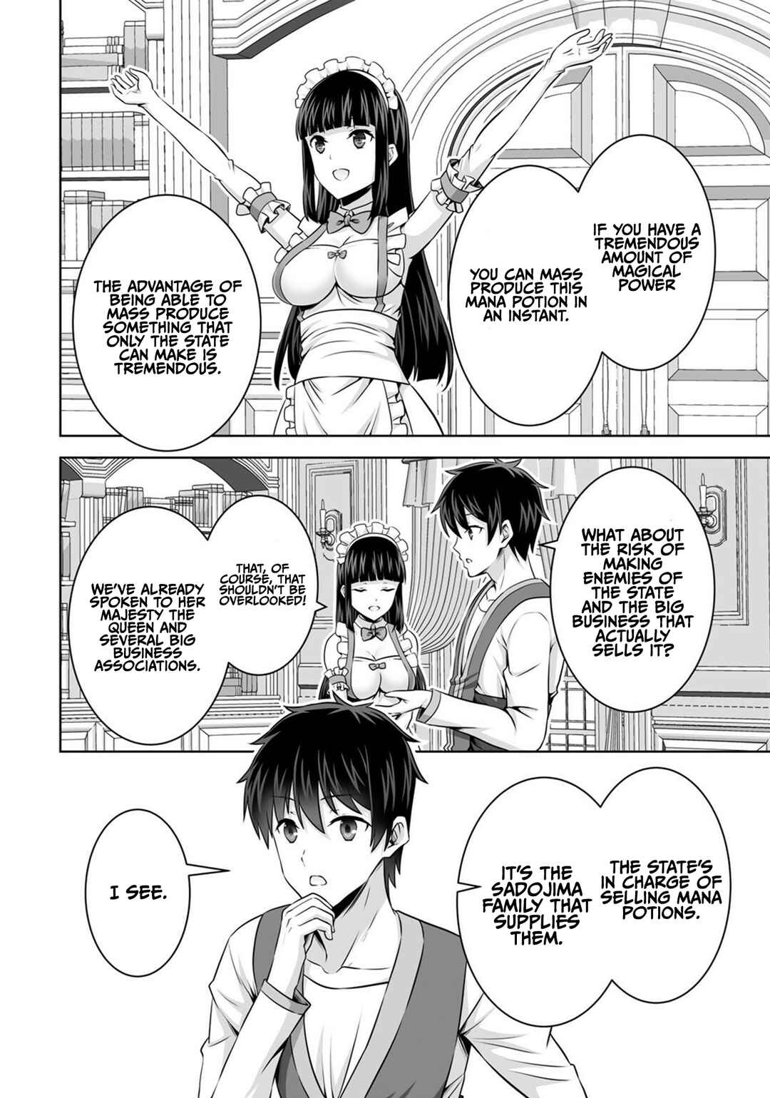 Page 34 Chapter 30 Kami no Techigai de Shindara Zumi de Isekai ni Hourikomare Mashita