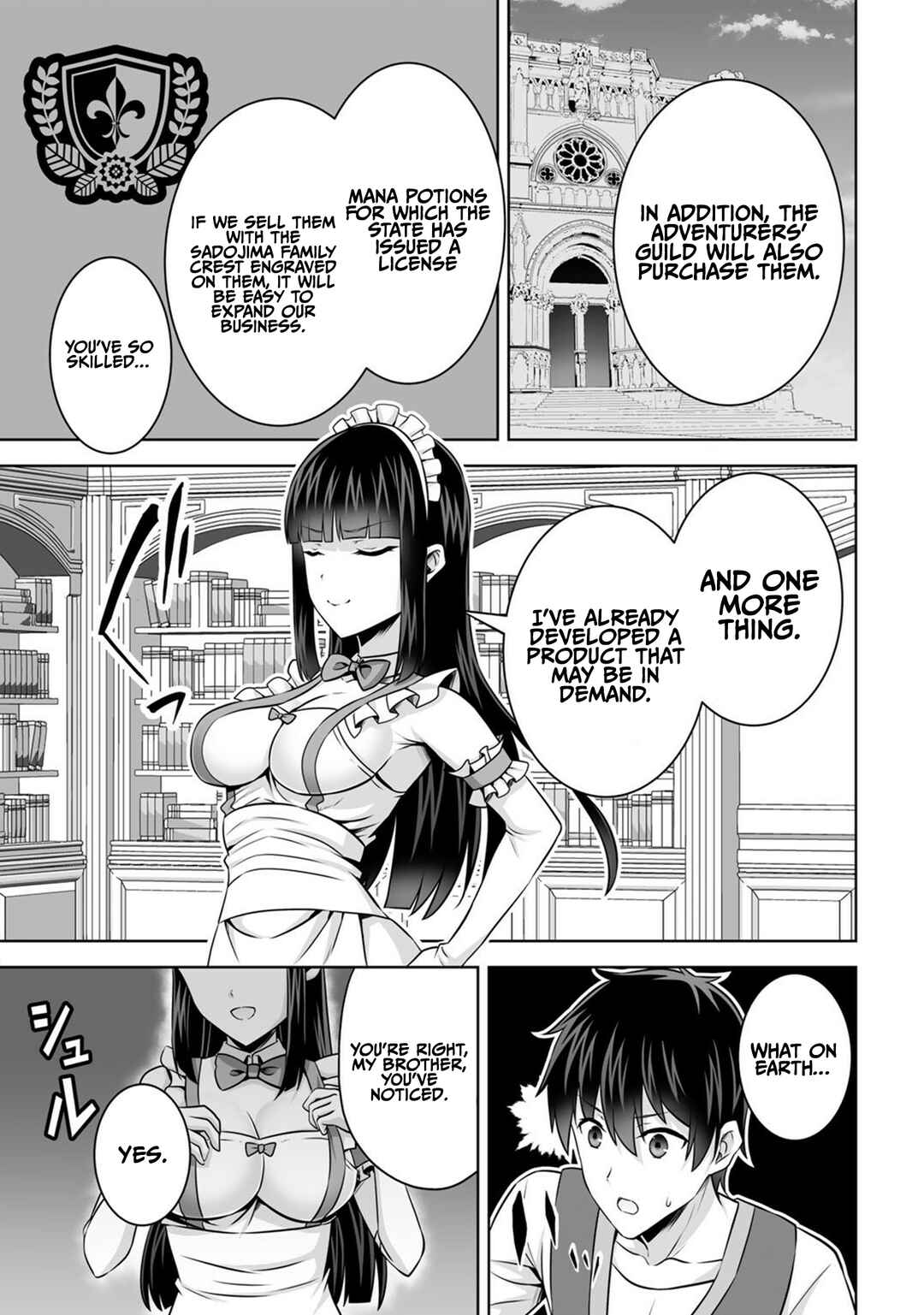 Page 35 Chapter 30 Kami no Techigai de Shindara Zumi de Isekai ni Hourikomare Mashita