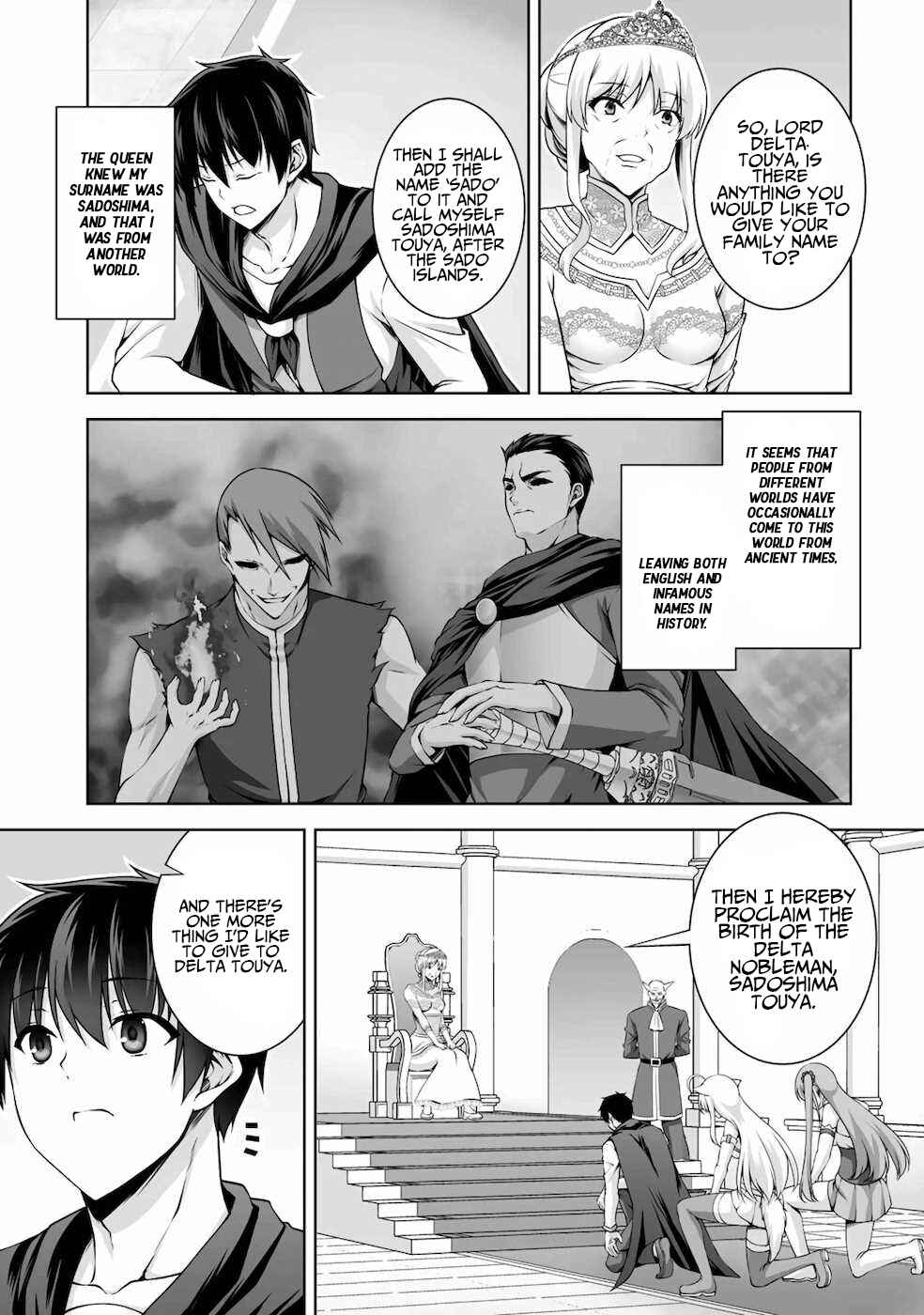 Page 4 Chapter 10 Kami no Techigai de Shindara Zumi de Isekai ni Hourikomare Mashita