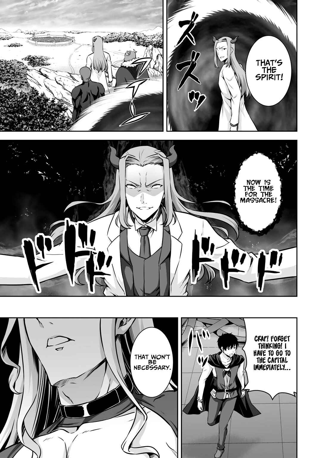 Page 28 Chapter 24 Kami no Techigai de Shindara Zumi de Isekai ni Hourikomare Mashita