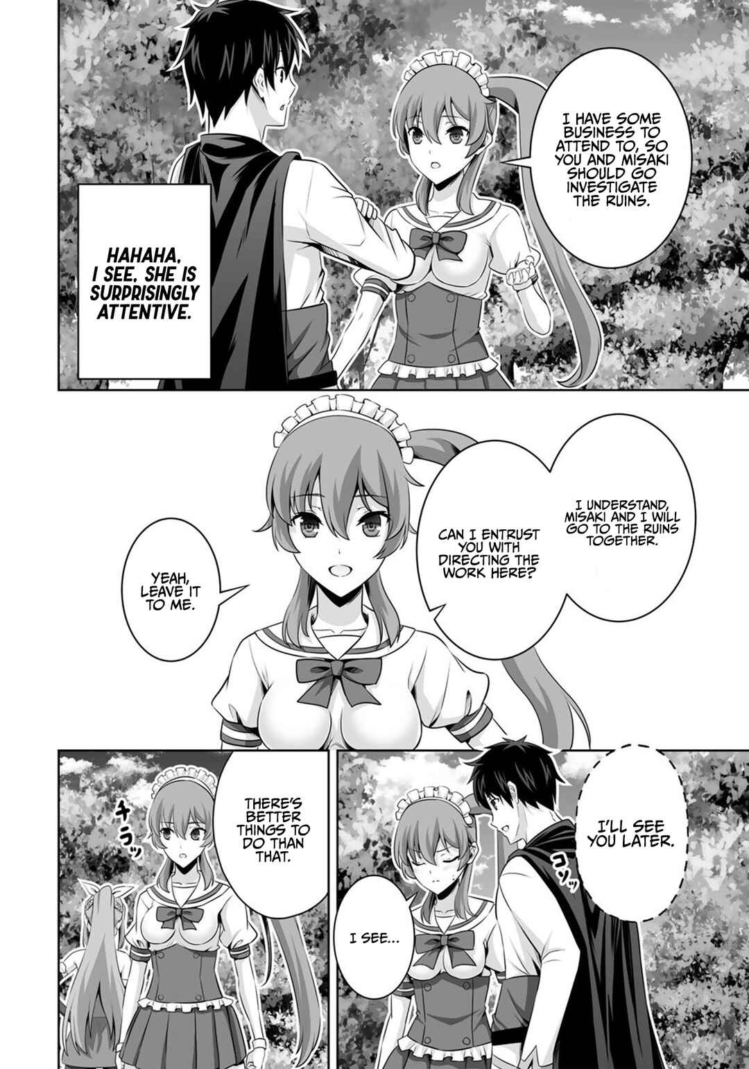 Page 5 Chapter 33 Kami no Techigai de Shindara Zumi de Isekai ni Hourikomare Mashita