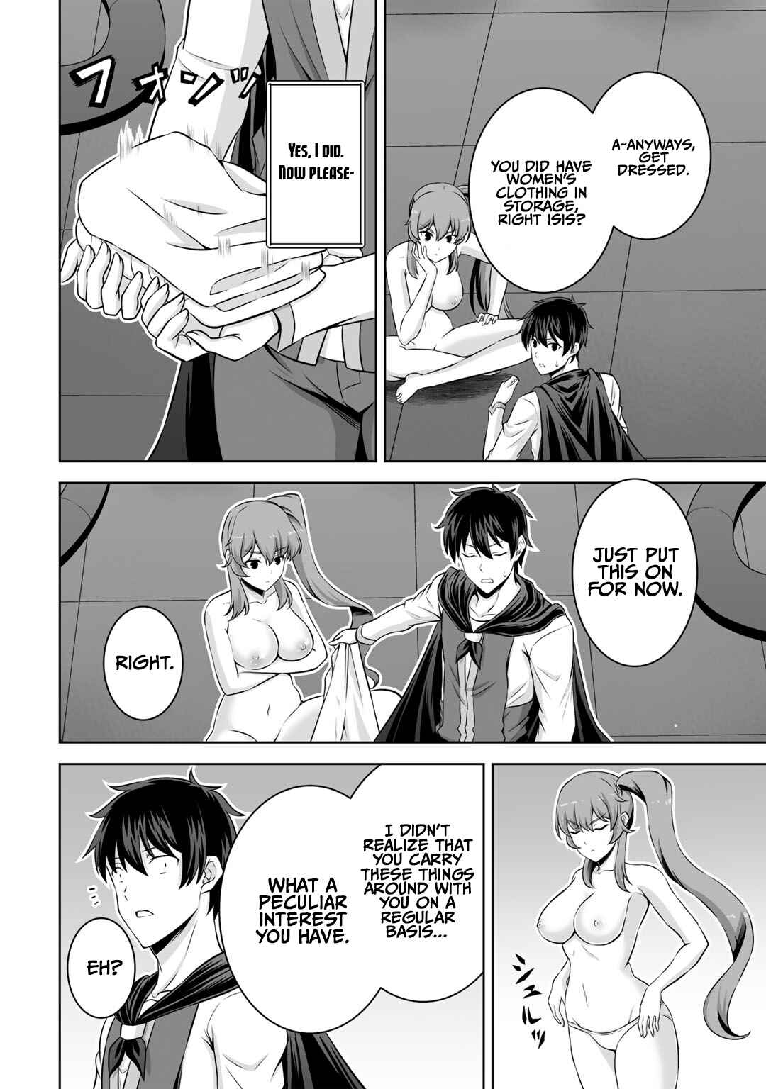 Page 12 Chapter 27 Kami no Techigai de Shindara Zumi de Isekai ni Hourikomare Mashita
