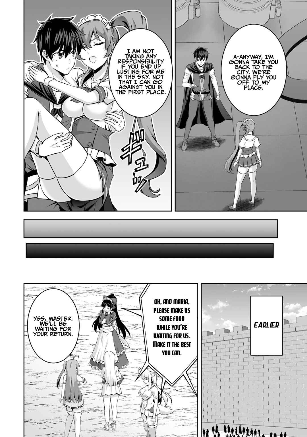 Page 14 Chapter 27 Kami no Techigai de Shindara Zumi de Isekai ni Hourikomare Mashita