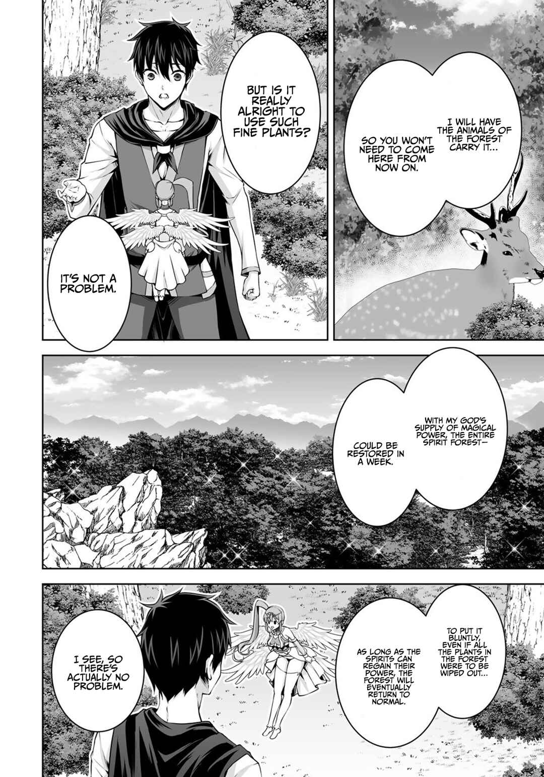 Page 19 Chapter 32 Kami no Techigai de Shindara Zumi de Isekai ni Hourikomare Mashita