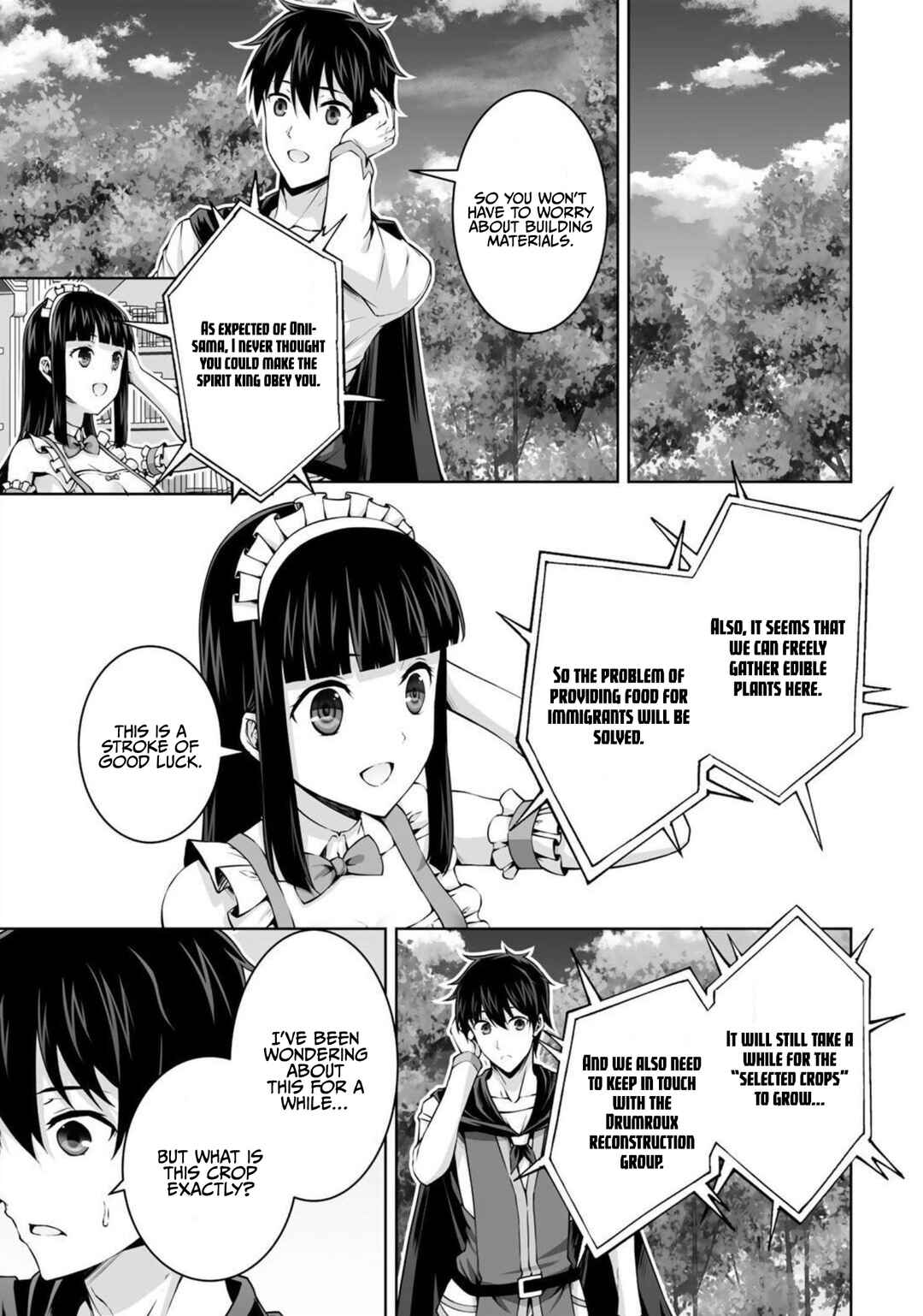 Page 20 Chapter 32 Kami no Techigai de Shindara Zumi de Isekai ni Hourikomare Mashita