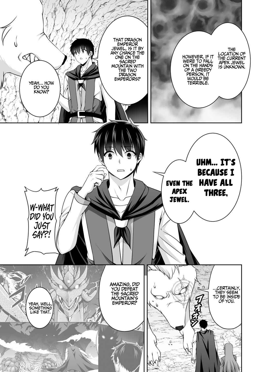 Page 12 Chapter 7 Kami no Techigai de Shindara Zumi de Isekai ni Hourikomare Mashita