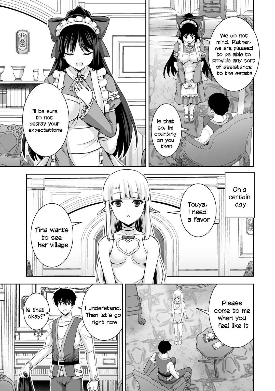 Page 14 Chapter 15 Kami no Techigai de Shindara Zumi de Isekai ni Hourikomare Mashita