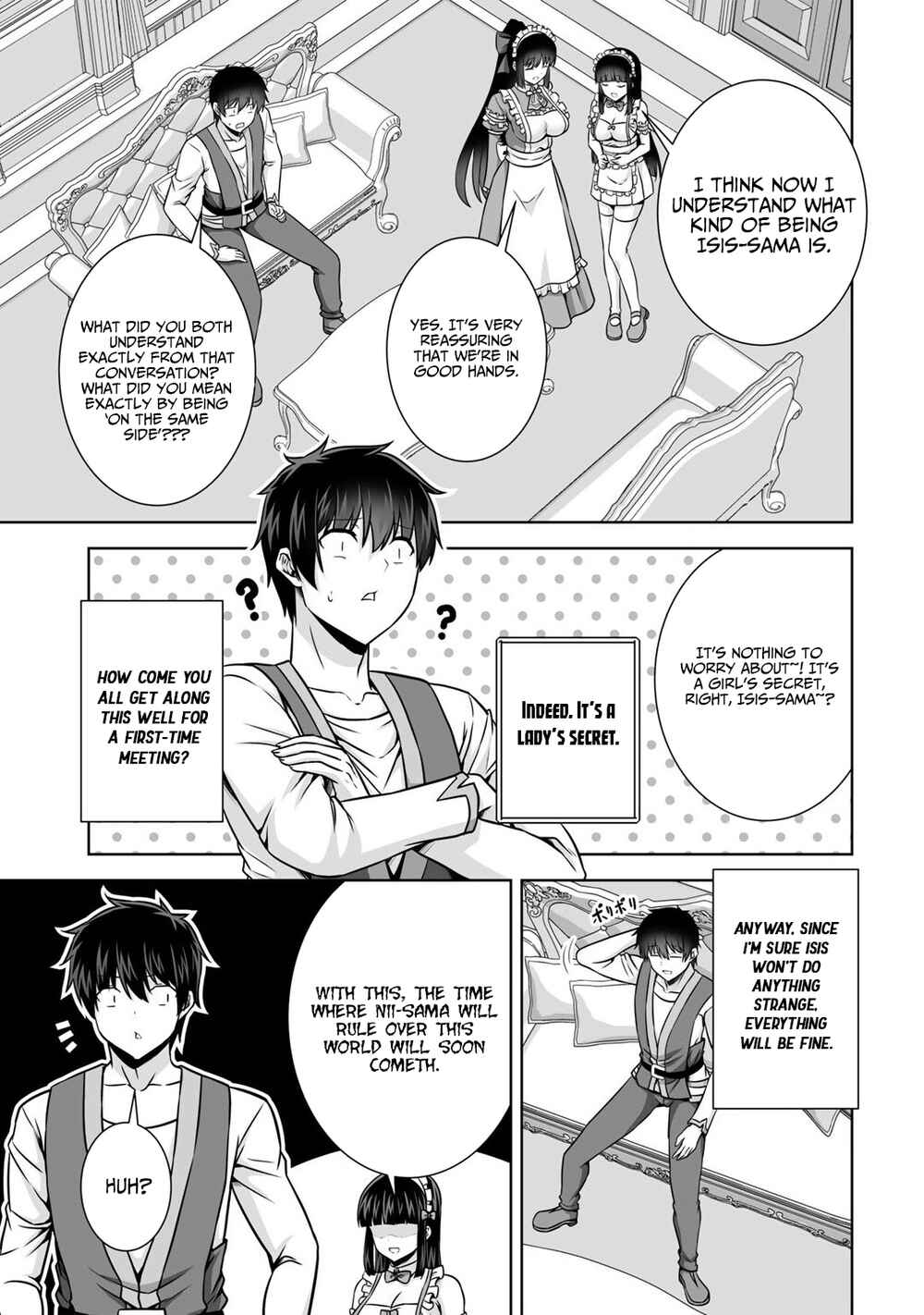 Page 15 Chapter 21 Kami no Techigai de Shindara Zumi de Isekai ni Hourikomare Mashita