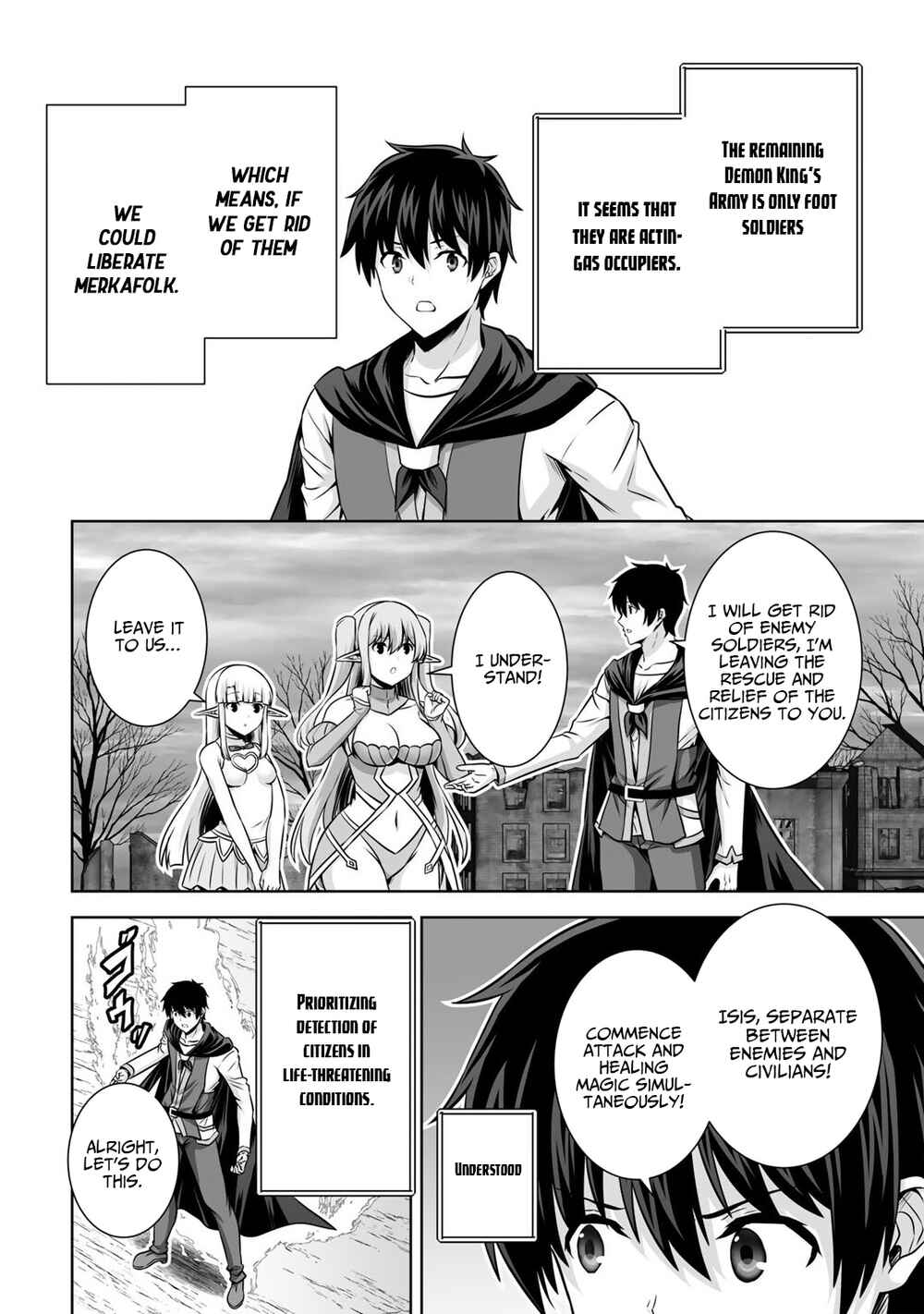 Page 24 Chapter 21 Kami no Techigai de Shindara Zumi de Isekai ni Hourikomare Mashita