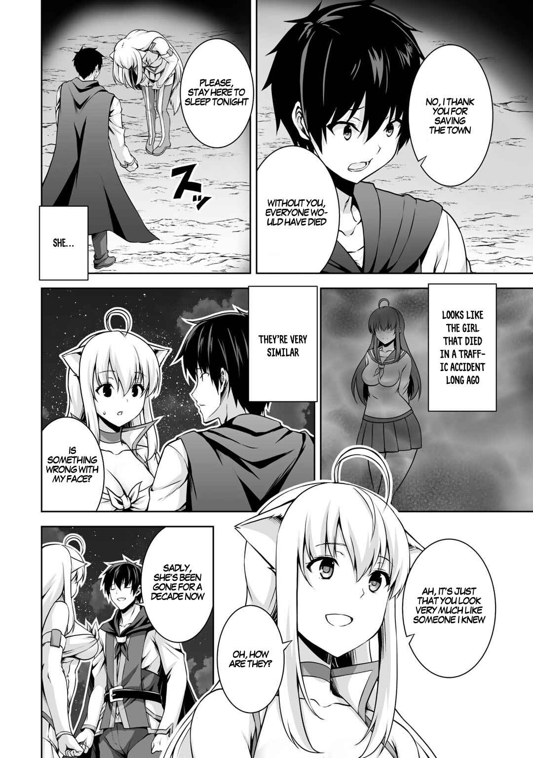 Page 12 Chapter 2 Kami no Techigai de Shindara Zumi de Isekai ni Hourikomare Mashita