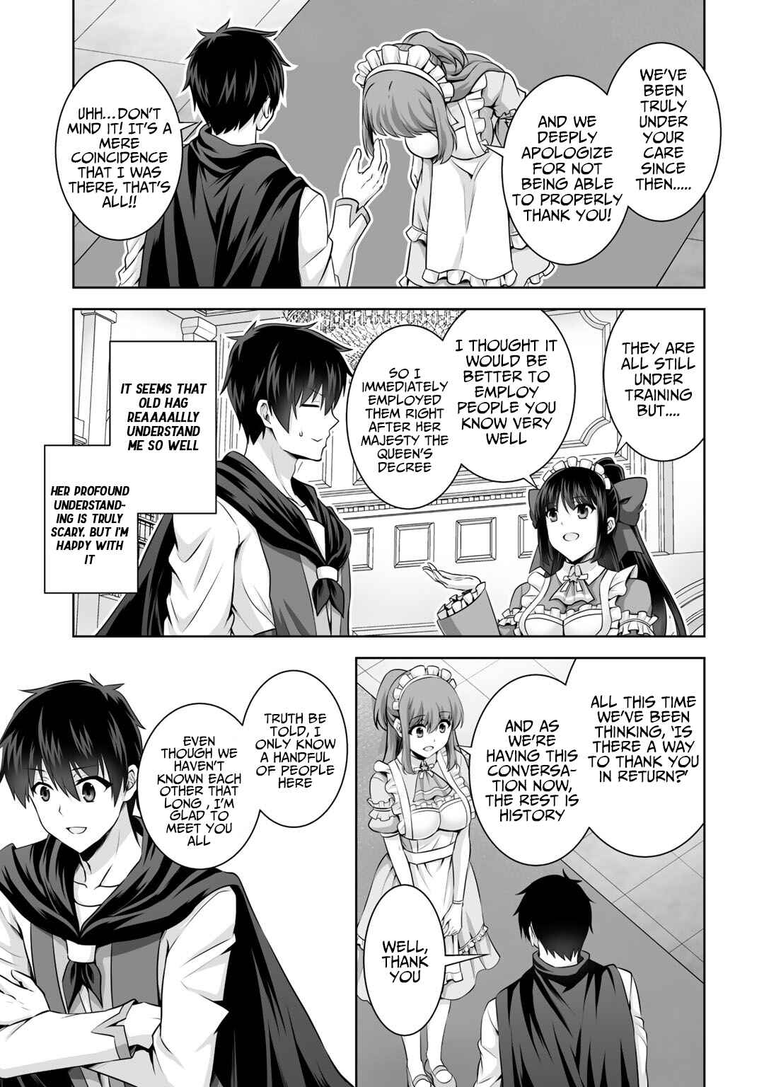 Page 12 Chapter 11 Kami no Techigai de Shindara Zumi de Isekai ni Hourikomare Mashita