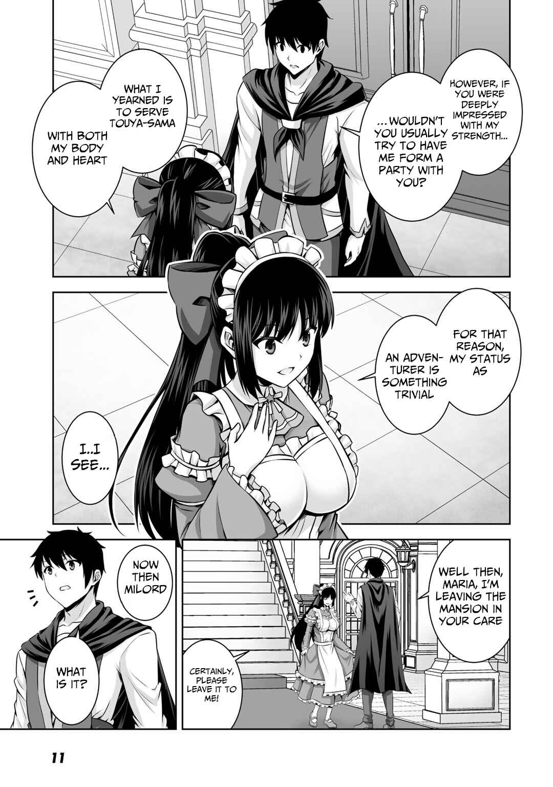 Page 8 Chapter 11 Kami no Techigai de Shindara Zumi de Isekai ni Hourikomare Mashita