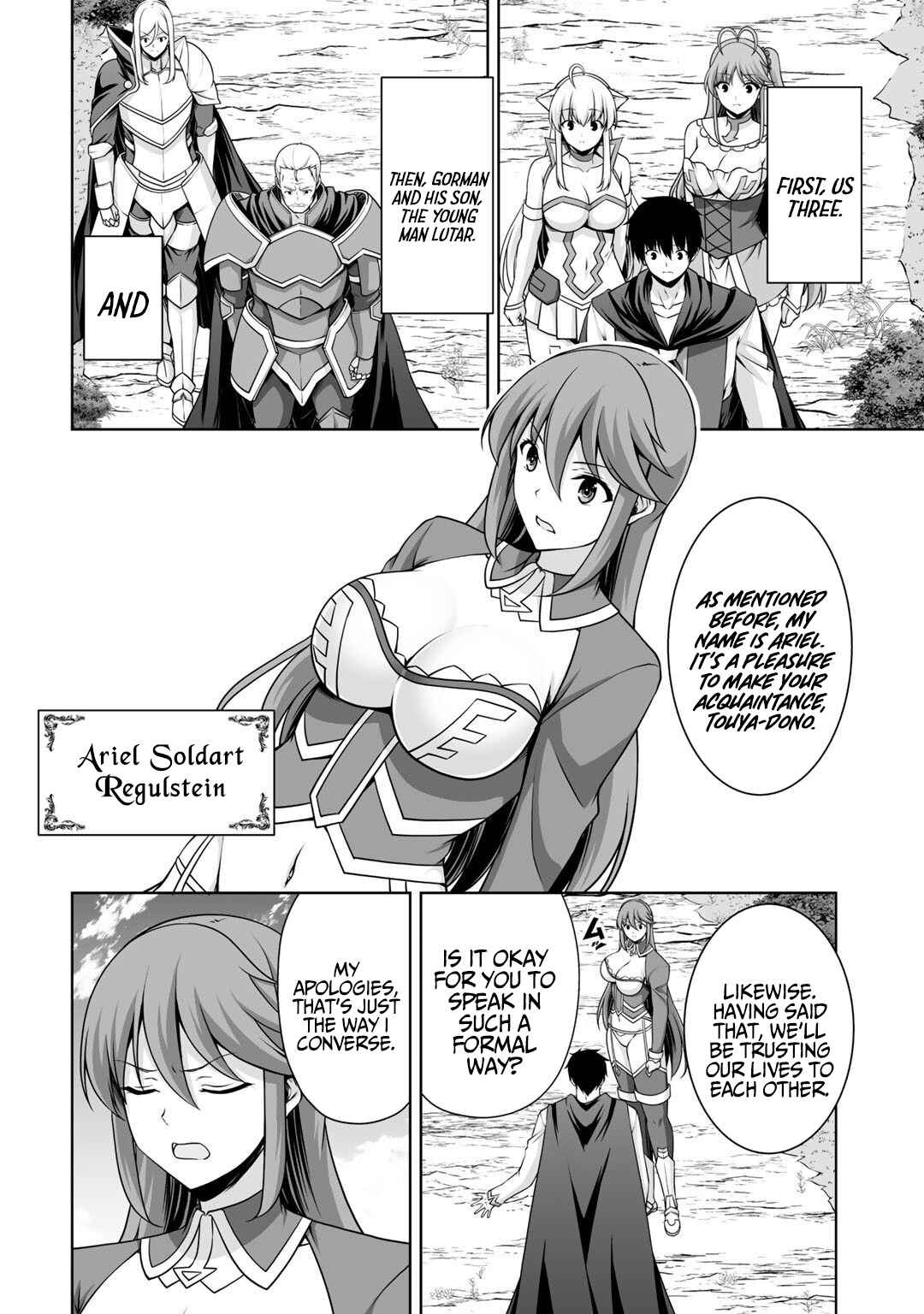 Page 21 Chapter 6 Kami no Techigai de Shindara Zumi de Isekai ni Hourikomare Mashita