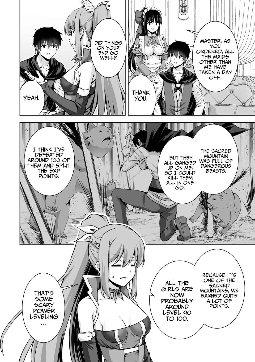Page 11 Chapter 18 Kami no Techigai de Shindara Zumi de Isekai ni Hourikomare Mashita