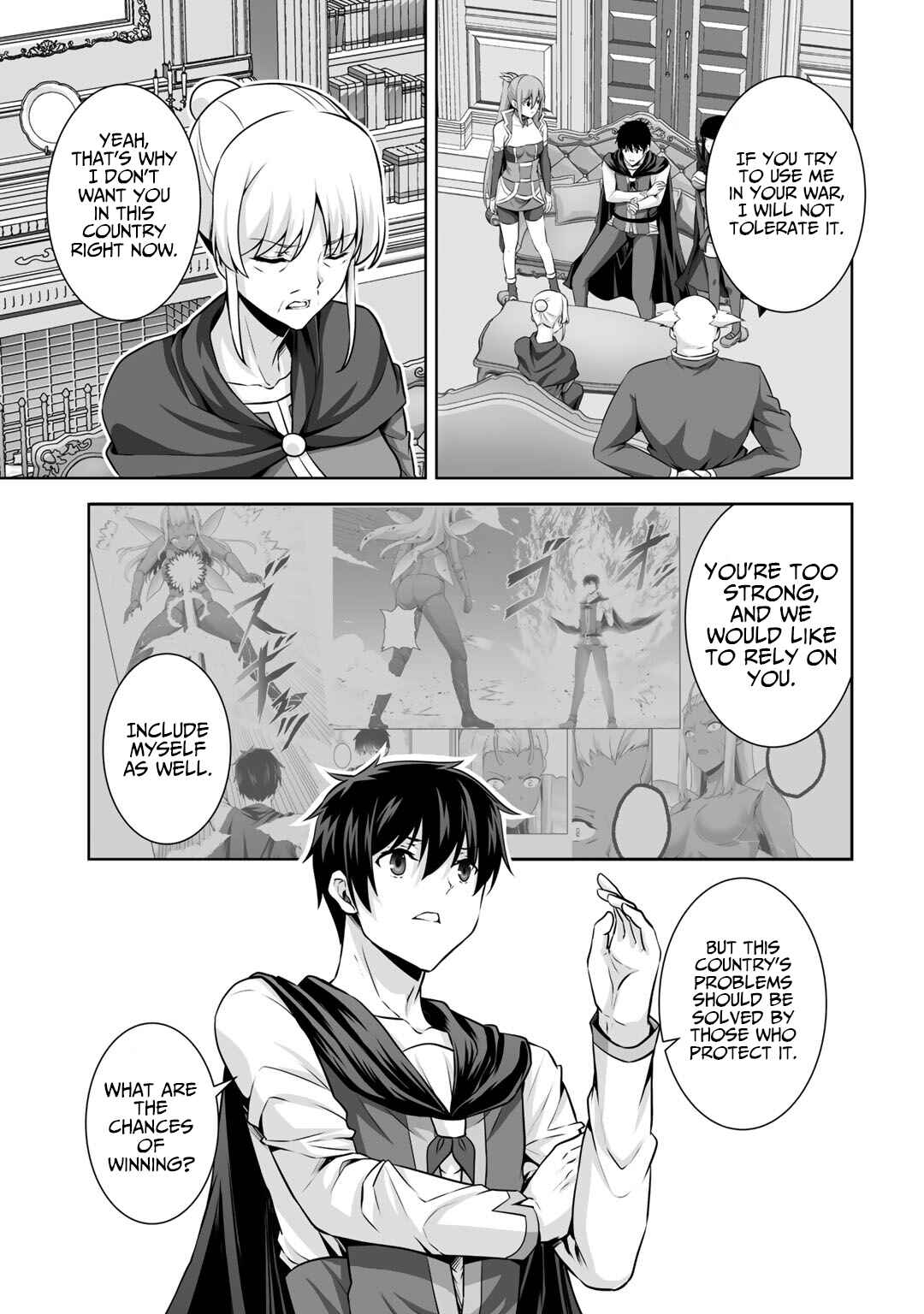 Page 4 Chapter 18 Kami no Techigai de Shindara Zumi de Isekai ni Hourikomare Mashita