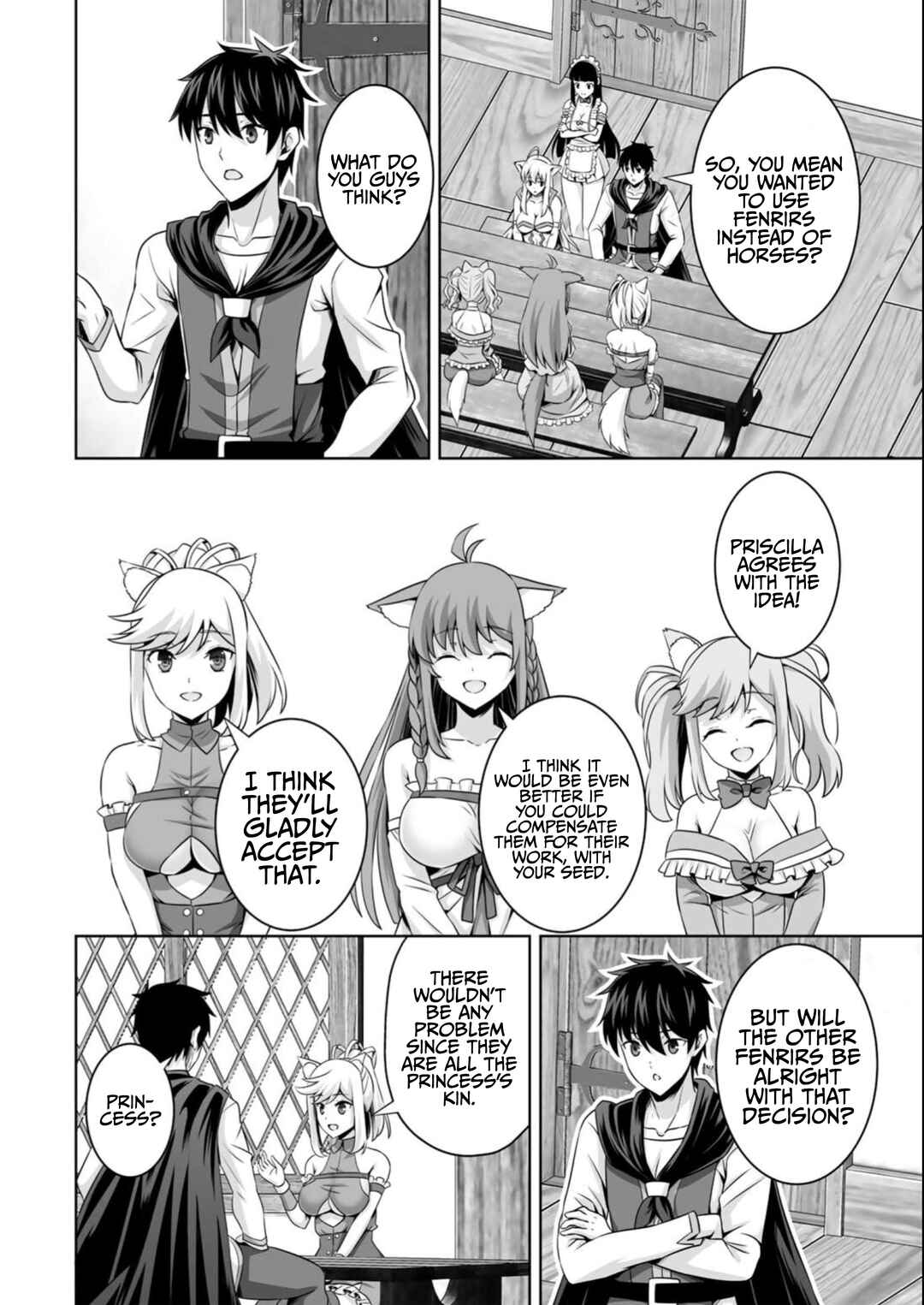 Page 3 Chapter 36 Kami no Techigai de Shindara Zumi de Isekai ni Hourikomare Mashita