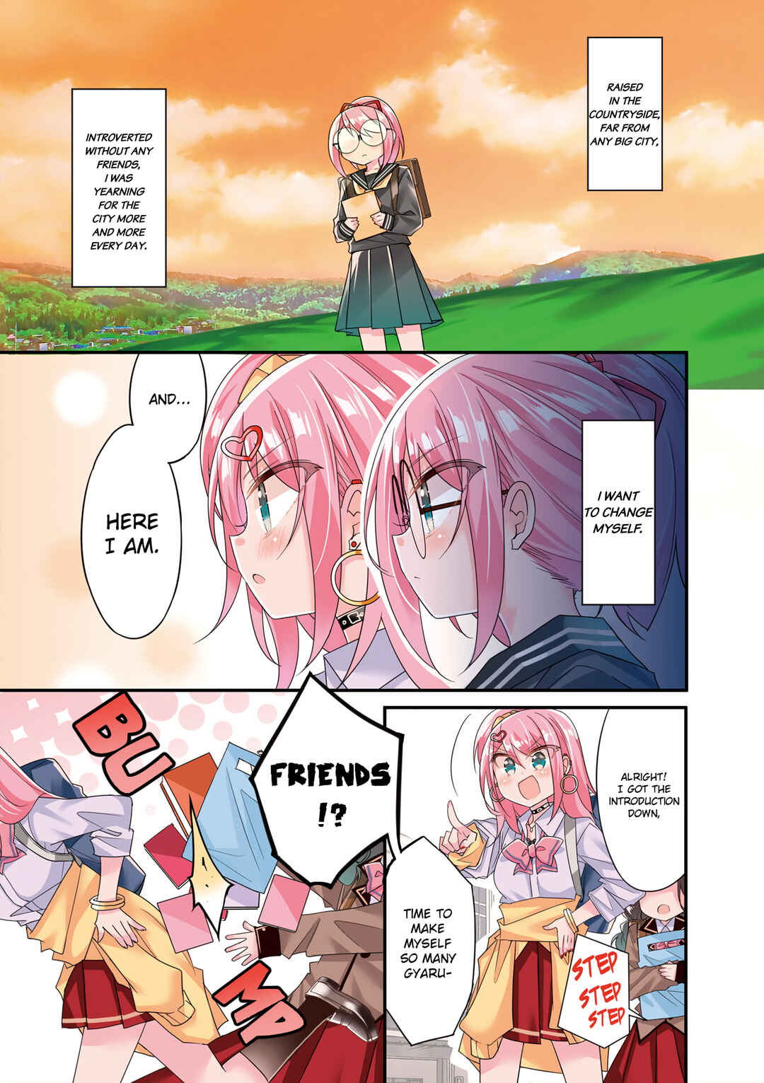 Page 6 Chapter 0 Gyaru to Nekura no Kyuuketsu Kankei