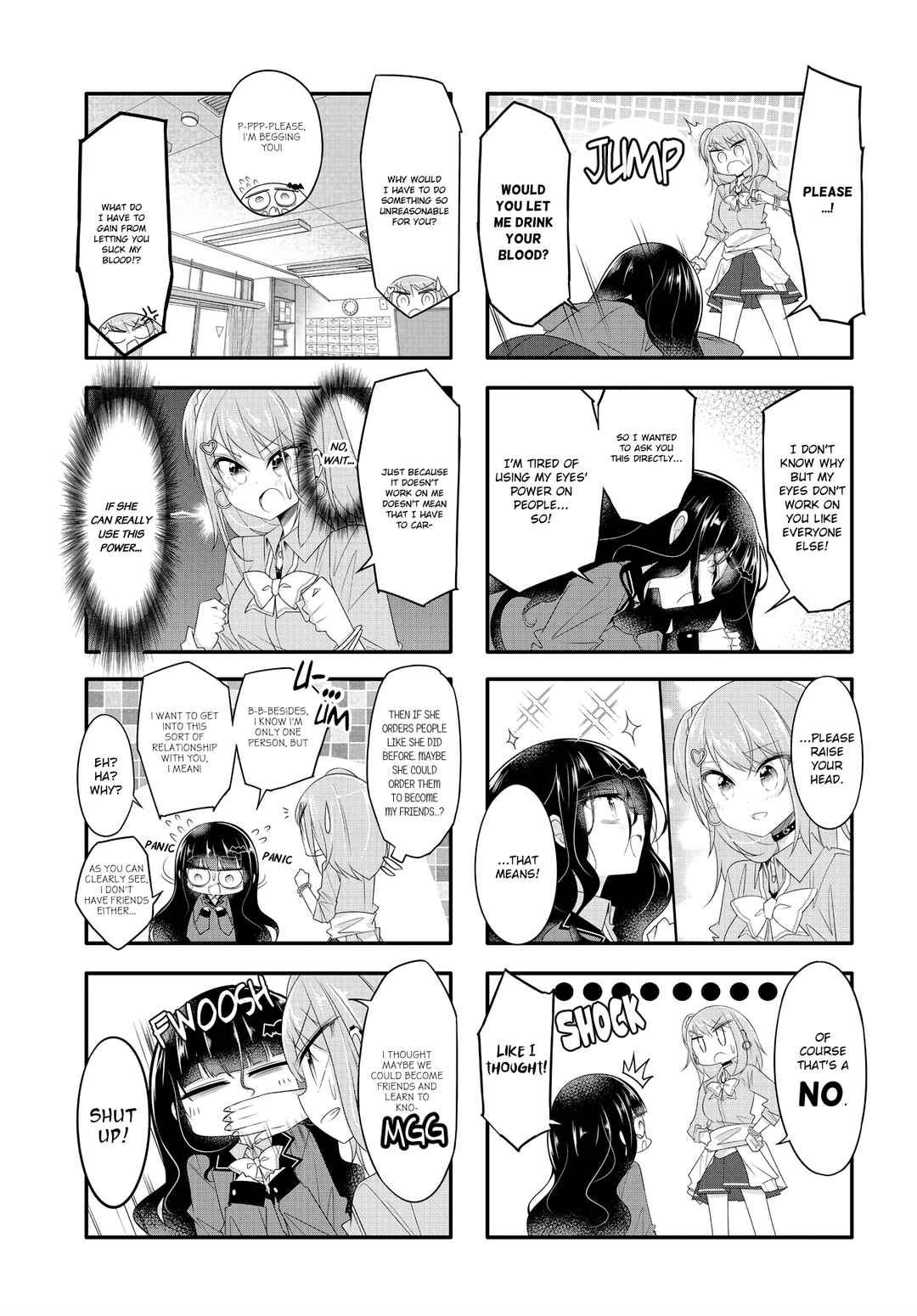 Page 5 Chapter 2 Gyaru to Nekura no Kyuuketsu Kankei