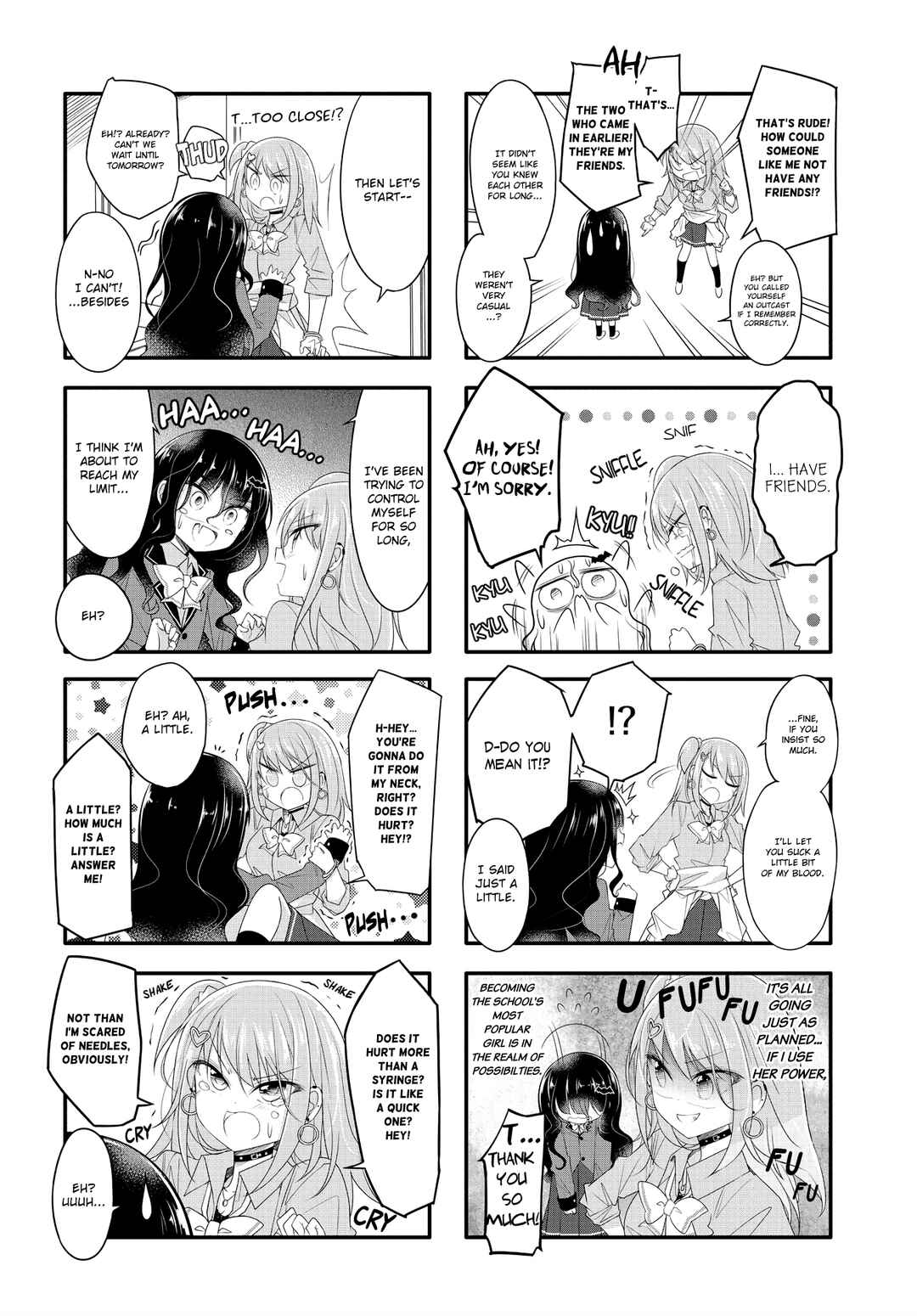 Page 6 Chapter 2 Gyaru to Nekura no Kyuuketsu Kankei