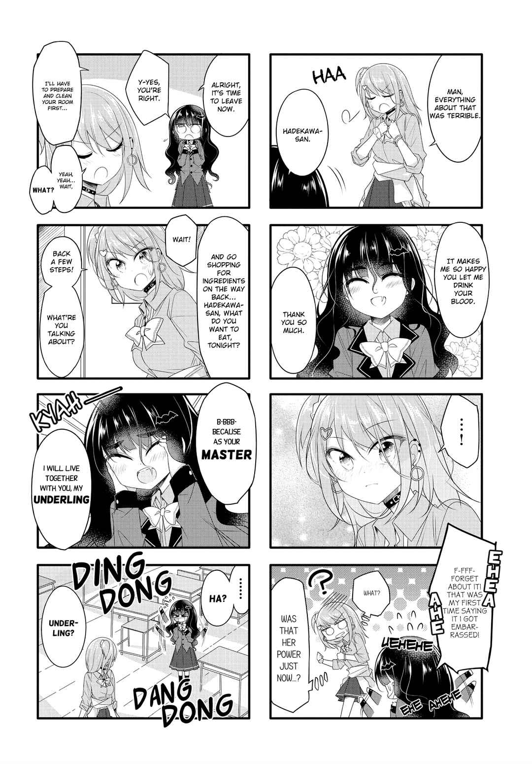 Page 8 Chapter 2 Gyaru to Nekura no Kyuuketsu Kankei