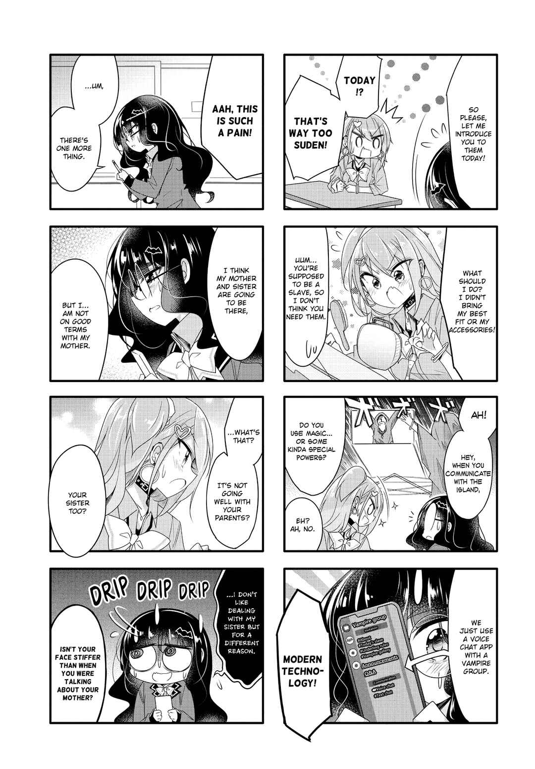 Page 3 Chapter 8 Gyaru to Nekura no Kyuuketsu Kankei