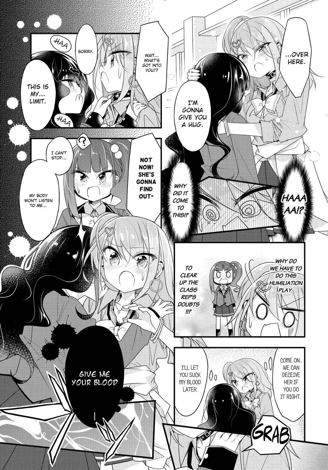 Page 9 Chapter 7 Gyaru to Nekura no Kyuuketsu Kankei