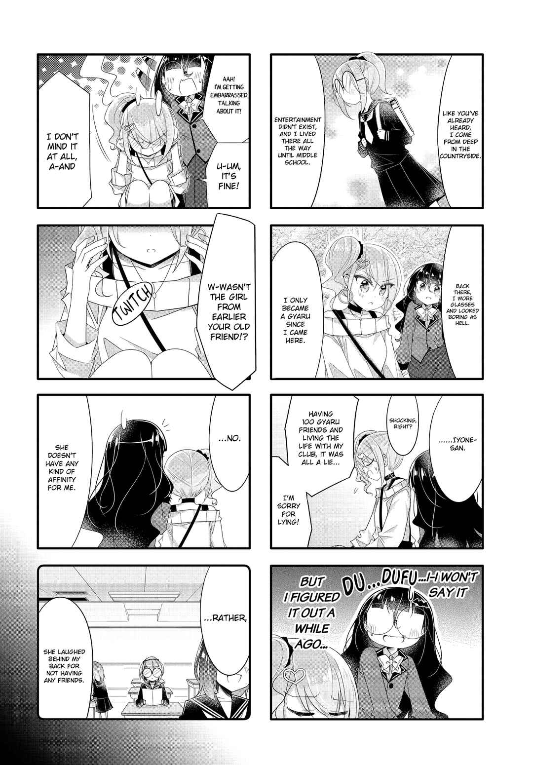 Page 4 Chapter 16 Gyaru to Nekura no Kyuuketsu Kankei