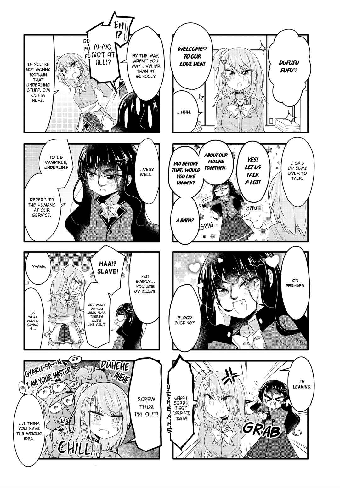 Page 2 Chapter 3 Gyaru to Nekura no Kyuuketsu Kankei