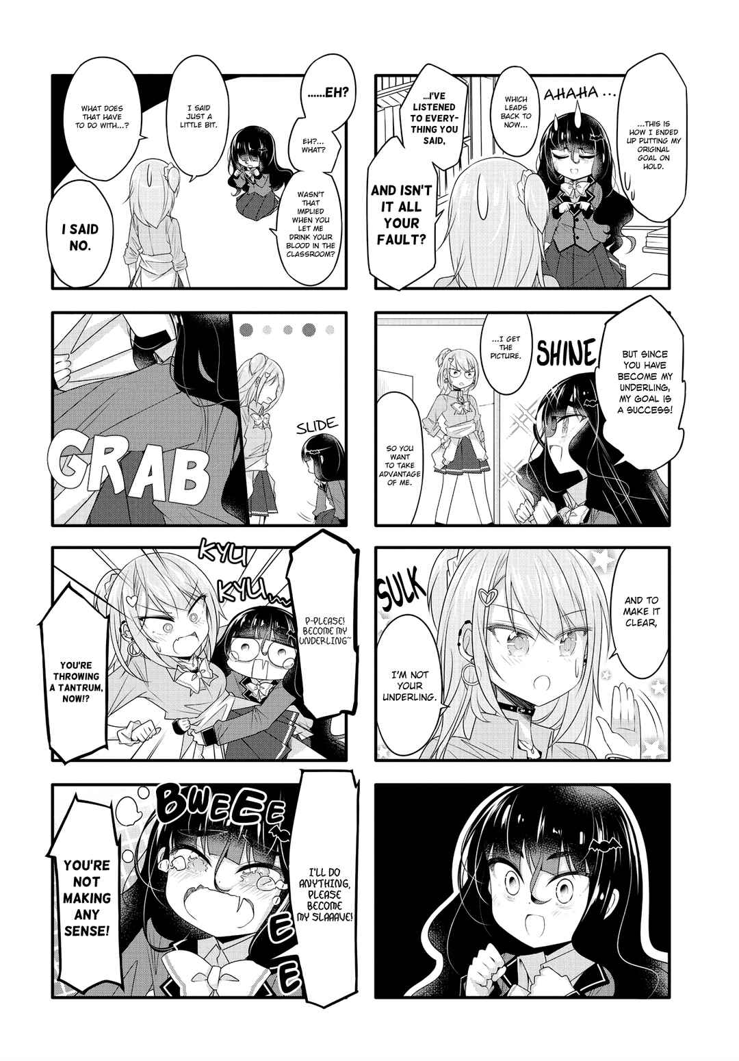 Page 4 Chapter 3 Gyaru to Nekura no Kyuuketsu Kankei
