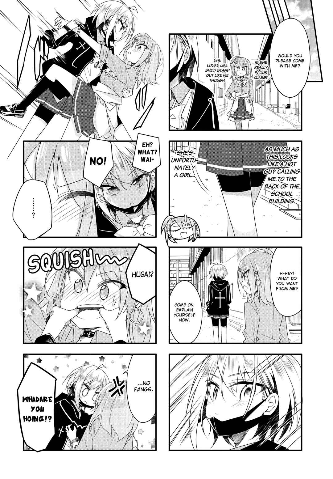 Page 4 Chapter 9 Gyaru to Nekura no Kyuuketsu Kankei