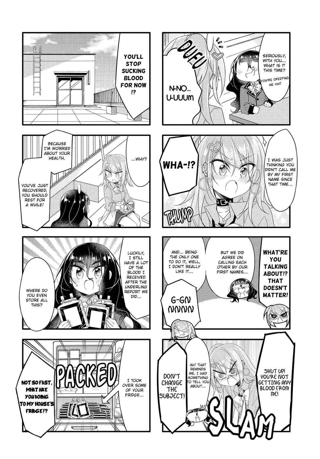 Page 2 Chapter 13 Gyaru to Nekura no Kyuuketsu Kankei