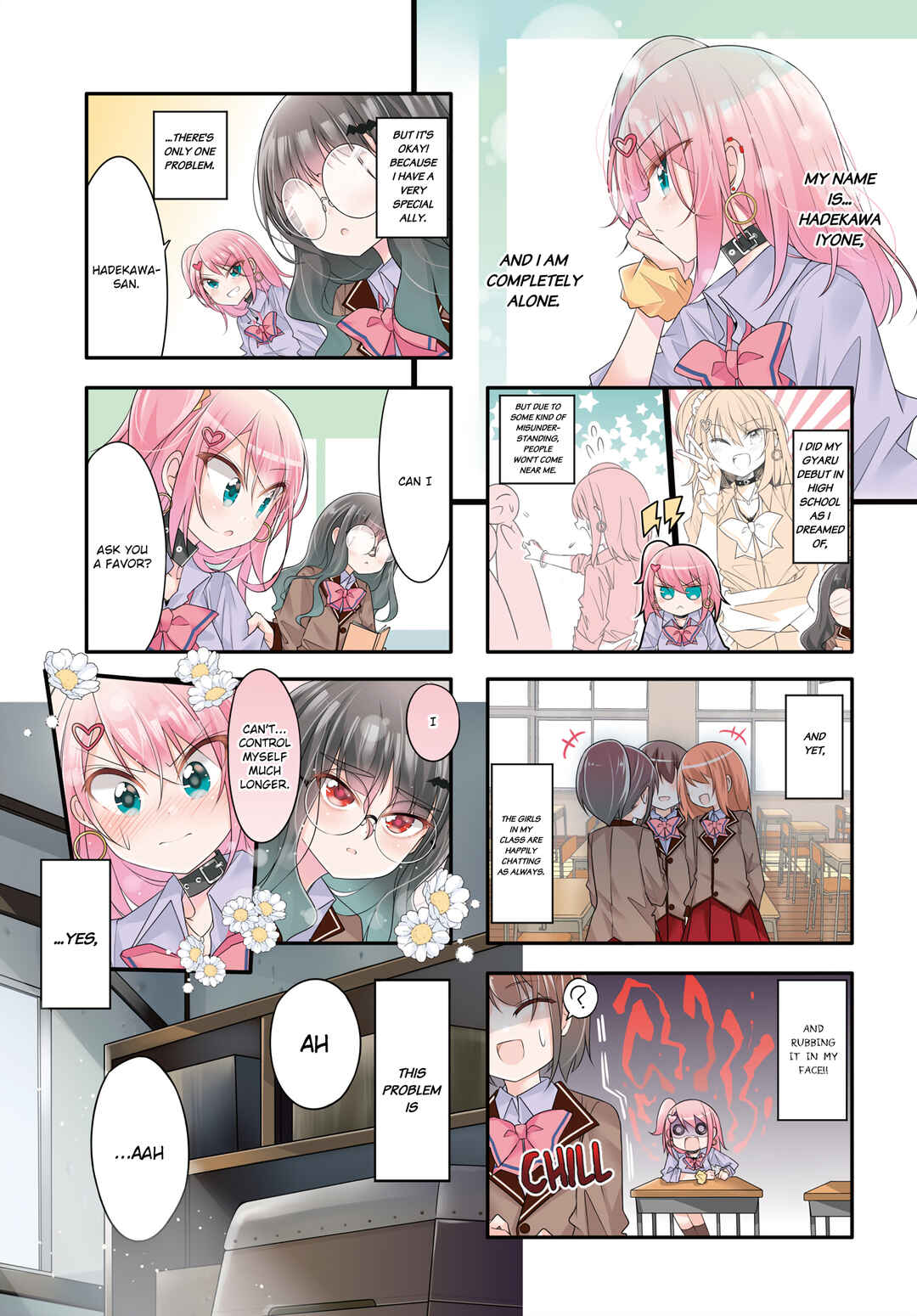 Page 1 Chapter 4 Gyaru to Nekura no Kyuuketsu Kankei