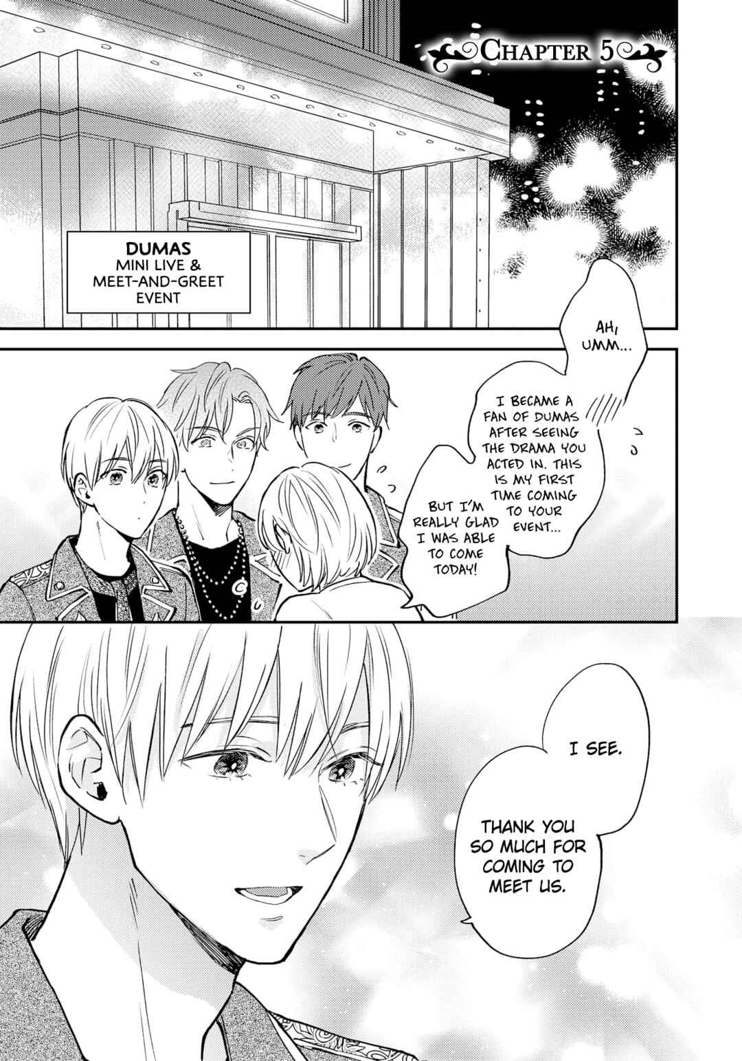 Page 3 Chapter 5 Tensei Idol to Doruota no Kishi