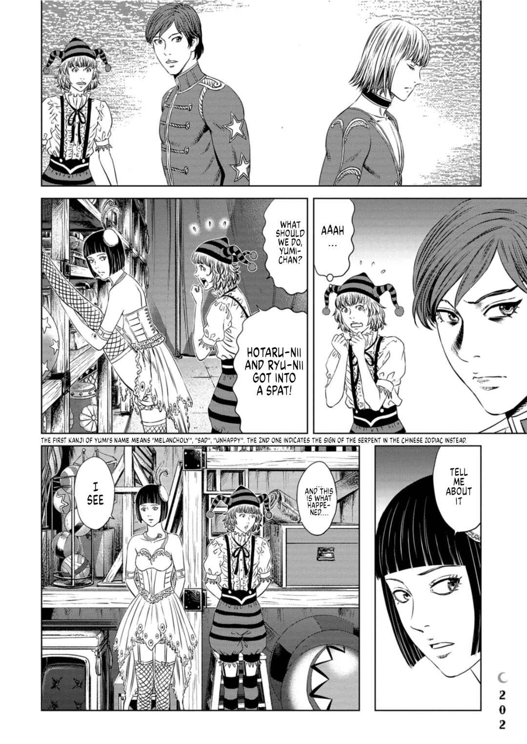 Page 4 Chapter 7 Lunatic Circus