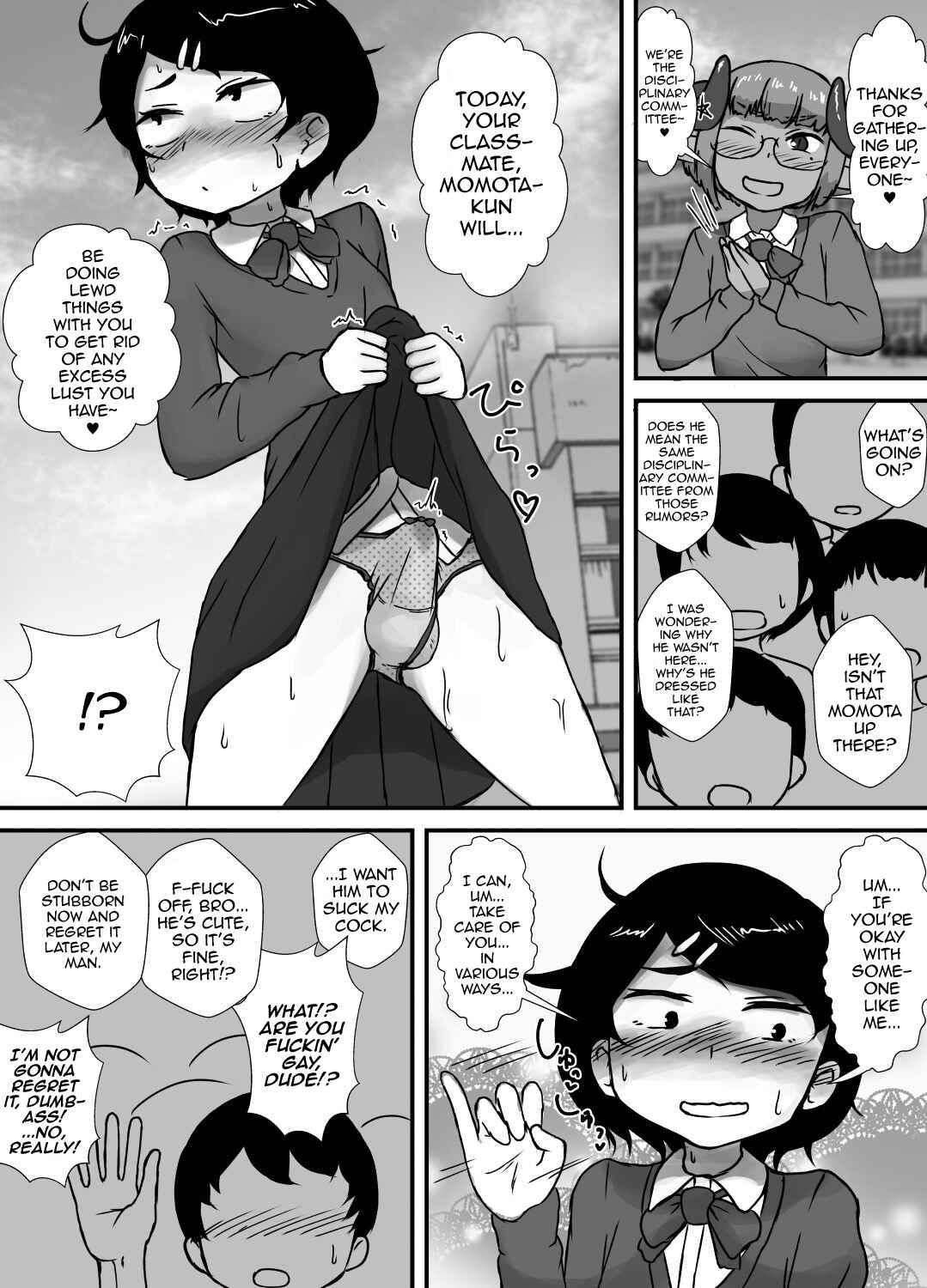 Page 14 Chapter Unknown_3b84 Danshi no Fuuki wa Danshi ga Mamoru!