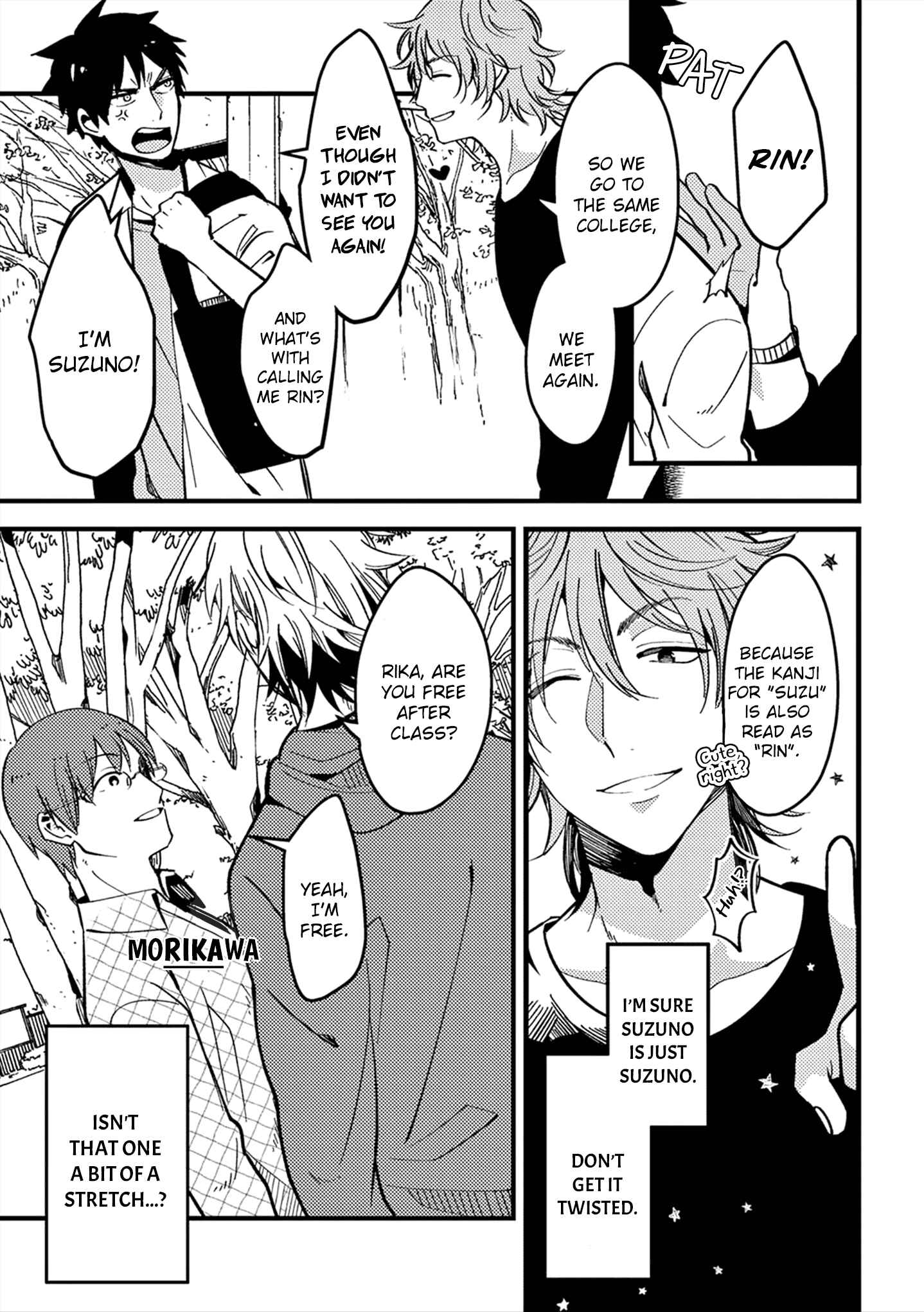 Page 4 Chapter 4 Zettai BL ni Naru Sekai vs. Zettai BL ni Naritakunai Otoko
