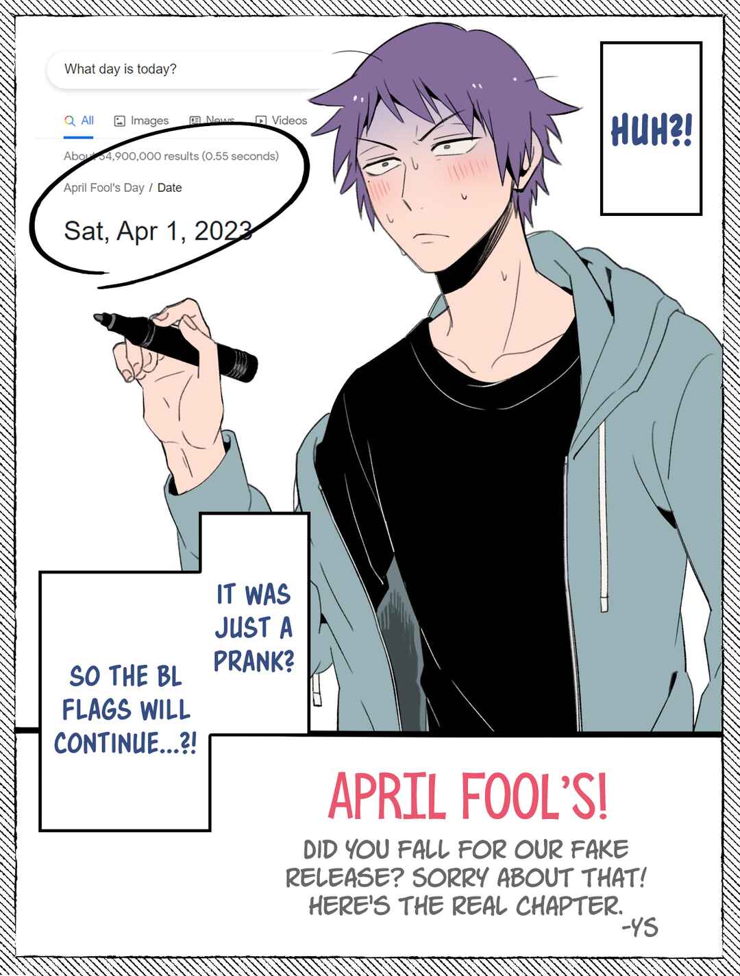 Page 1 Chapter 41 Zettai BL ni Naru Sekai vs. Zettai BL ni Naritakunai Otoko