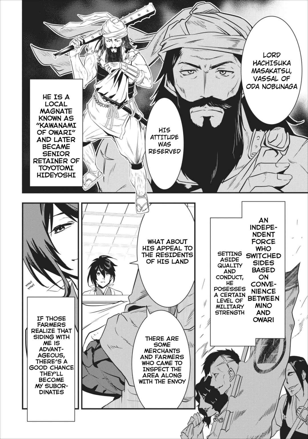 Page 46 Chapter 2 Tensei! Takenaka Hanbei: Minor Bushou ni Tensei shita Nakama-tachi to Sengoku Ranse wo Ikinuku