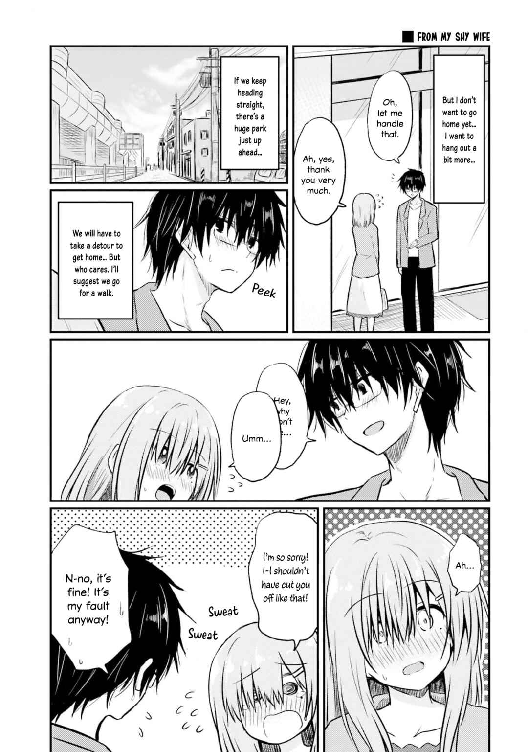 Page 9 Chapter 2 Hazukashigariya no Tsuma to Shinkon Seikatsu Hajimemashita