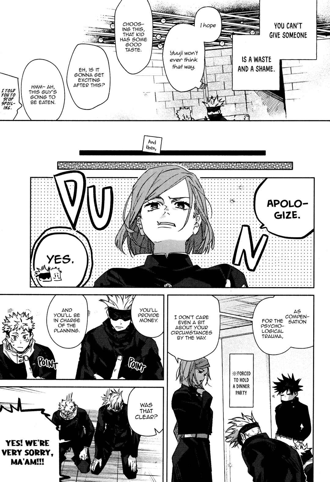 Page 34 Chapter Unknown_cca7 Jujutsu Kaisen - LINKS JINX (Doujinshi)