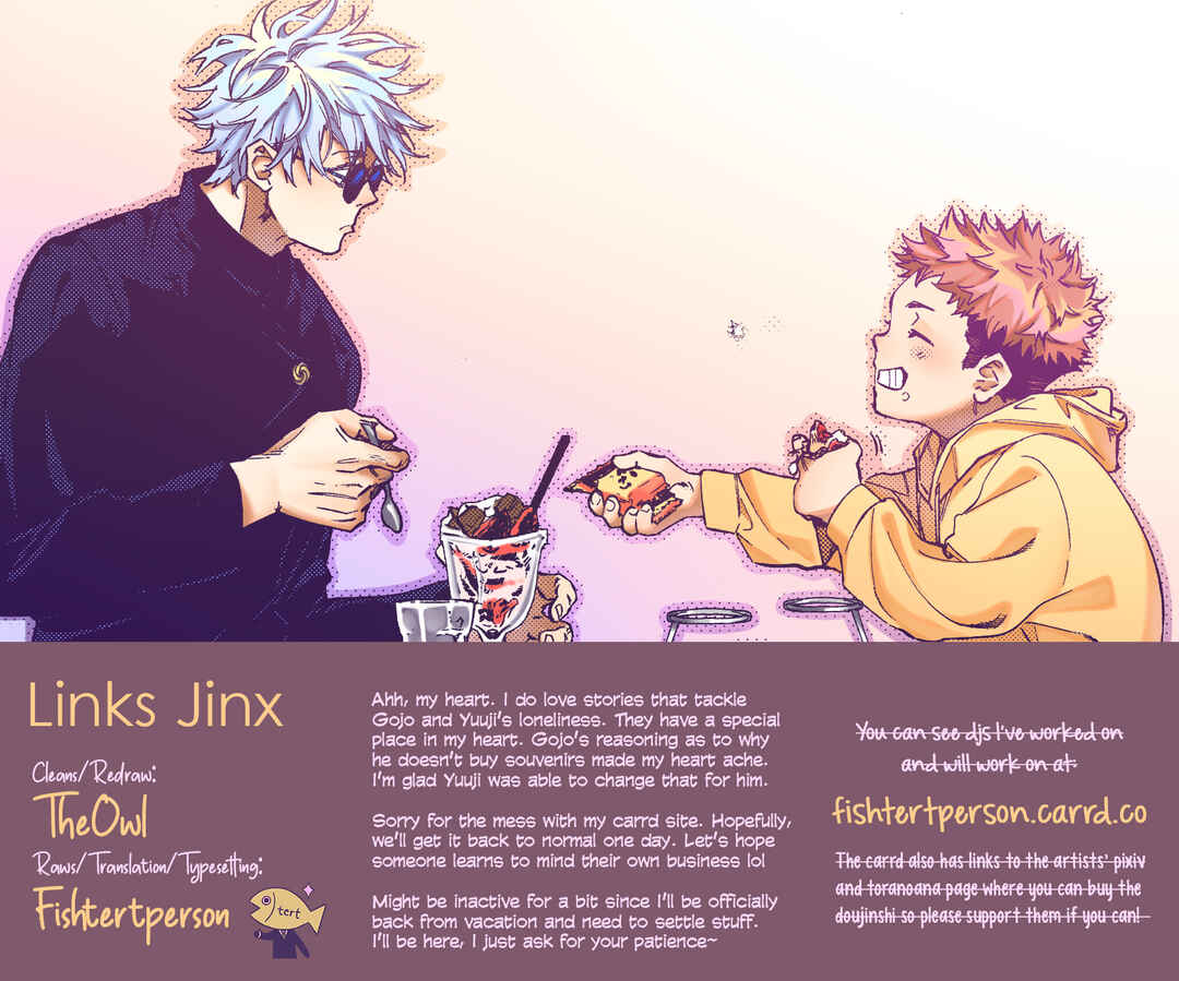 Page 53 Chapter Unknown_cca7 Jujutsu Kaisen - LINKS JINX (Doujinshi)