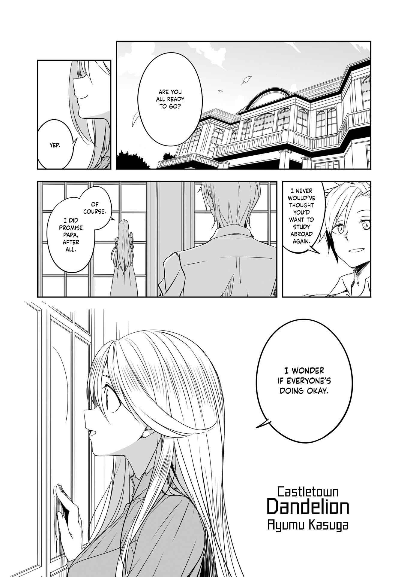 Page 1 Chapter 52 Joukamachi no Dandelion