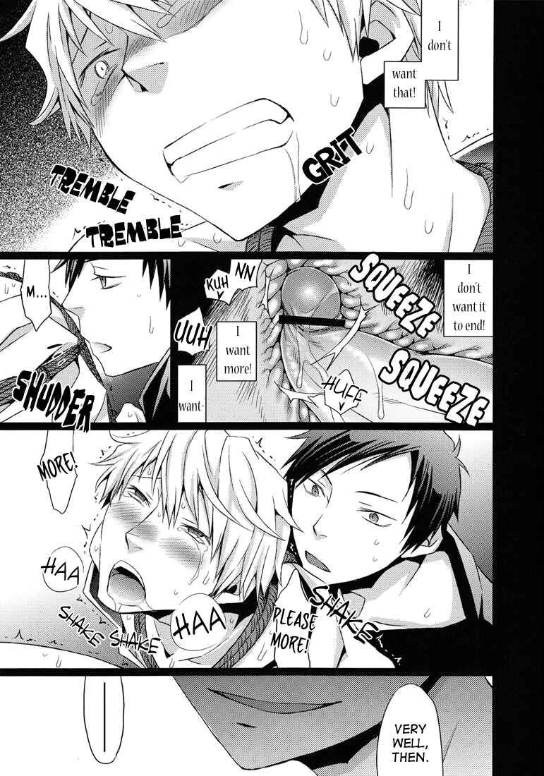 Page 13 Chapter Unknown_fa29 Durarara!! - Kimono-clad Shizuo in Bukkake (Doujinshi)